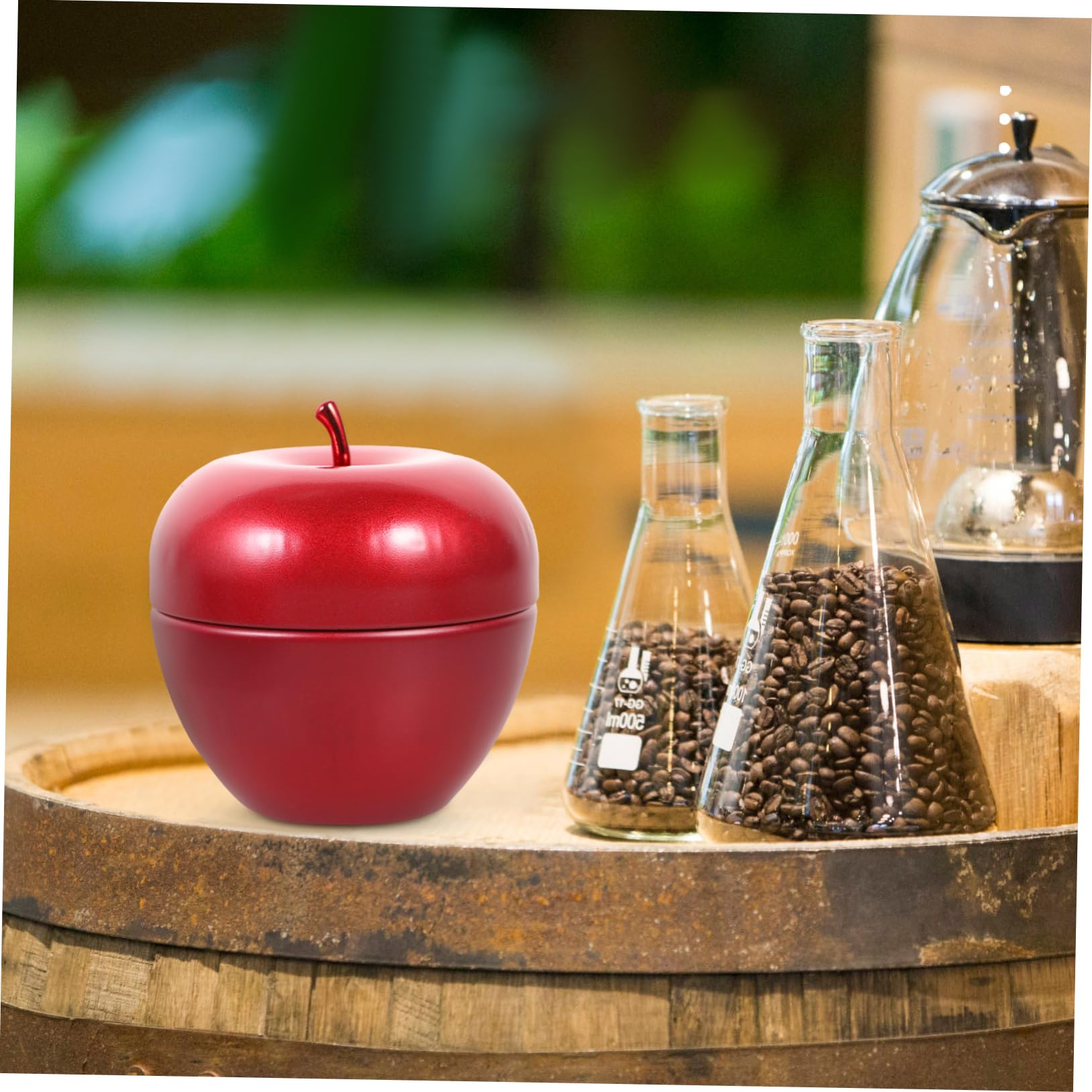 Amazon｜GREENADSCAPE 4個 りんごの瓶 りんご形の壷 フルーツ リンゴの